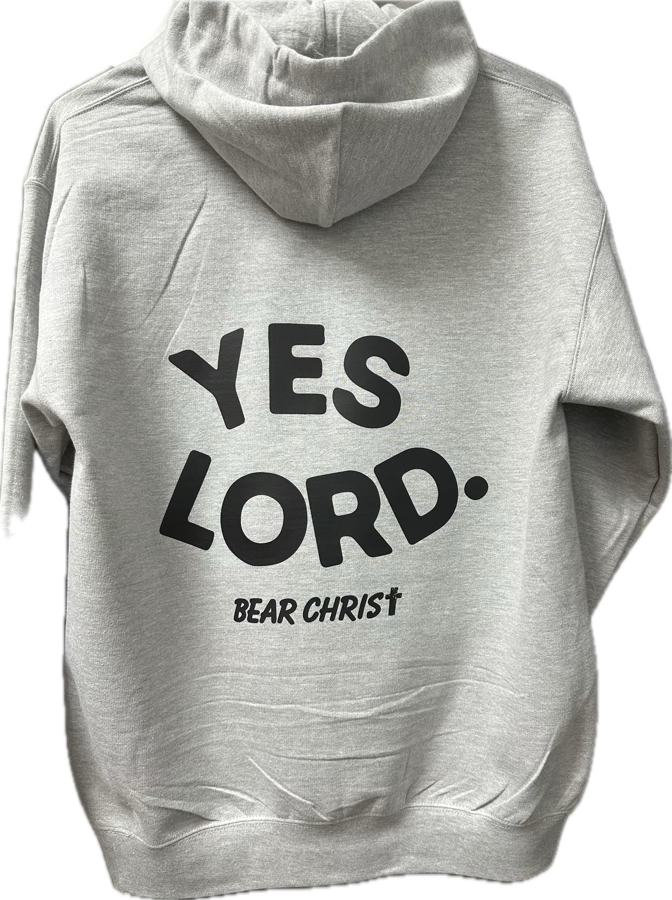 Yes Lord-  Gray Hoodie