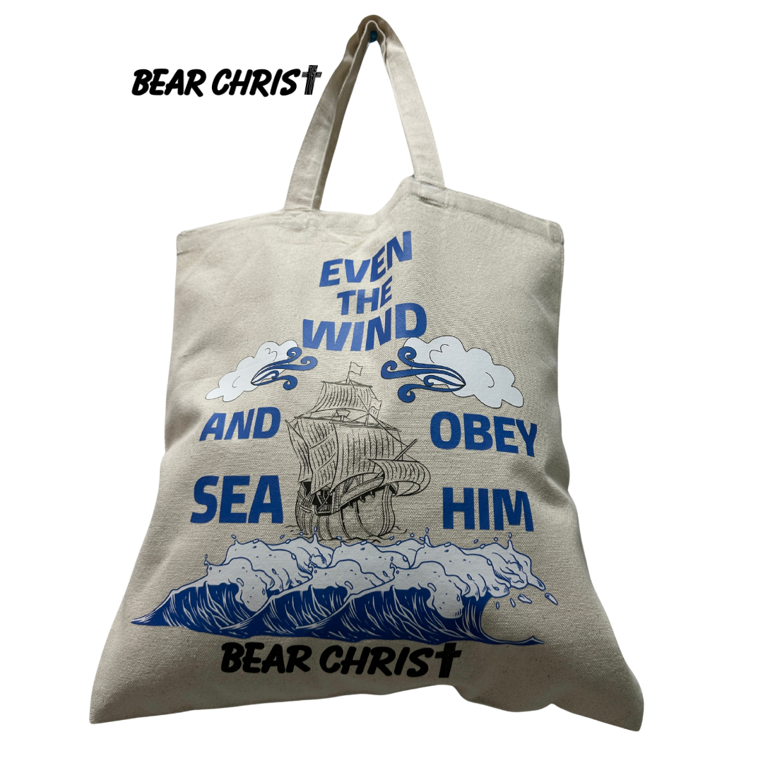 OBEY HIM - TOTE BAGS