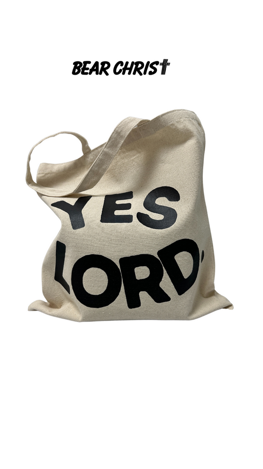 YES LORD.  - TOTE BAGS