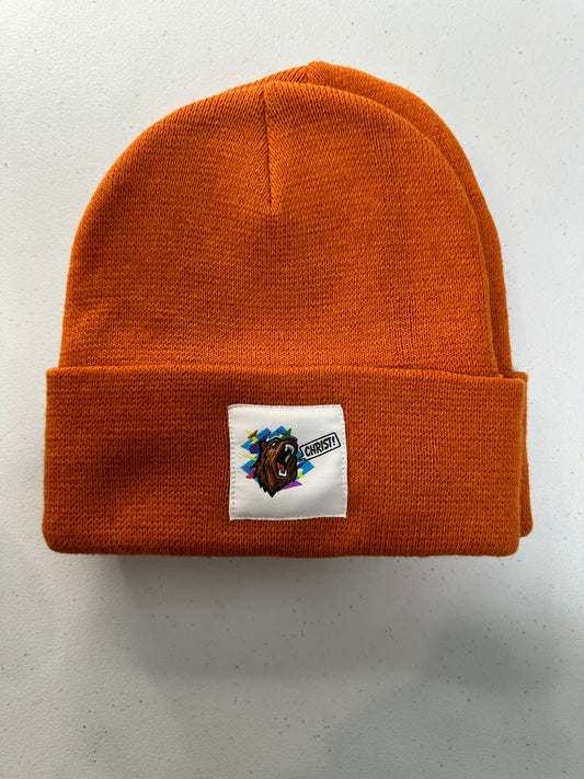 Orange Beanie/ Roaring Bear 🐻✝️