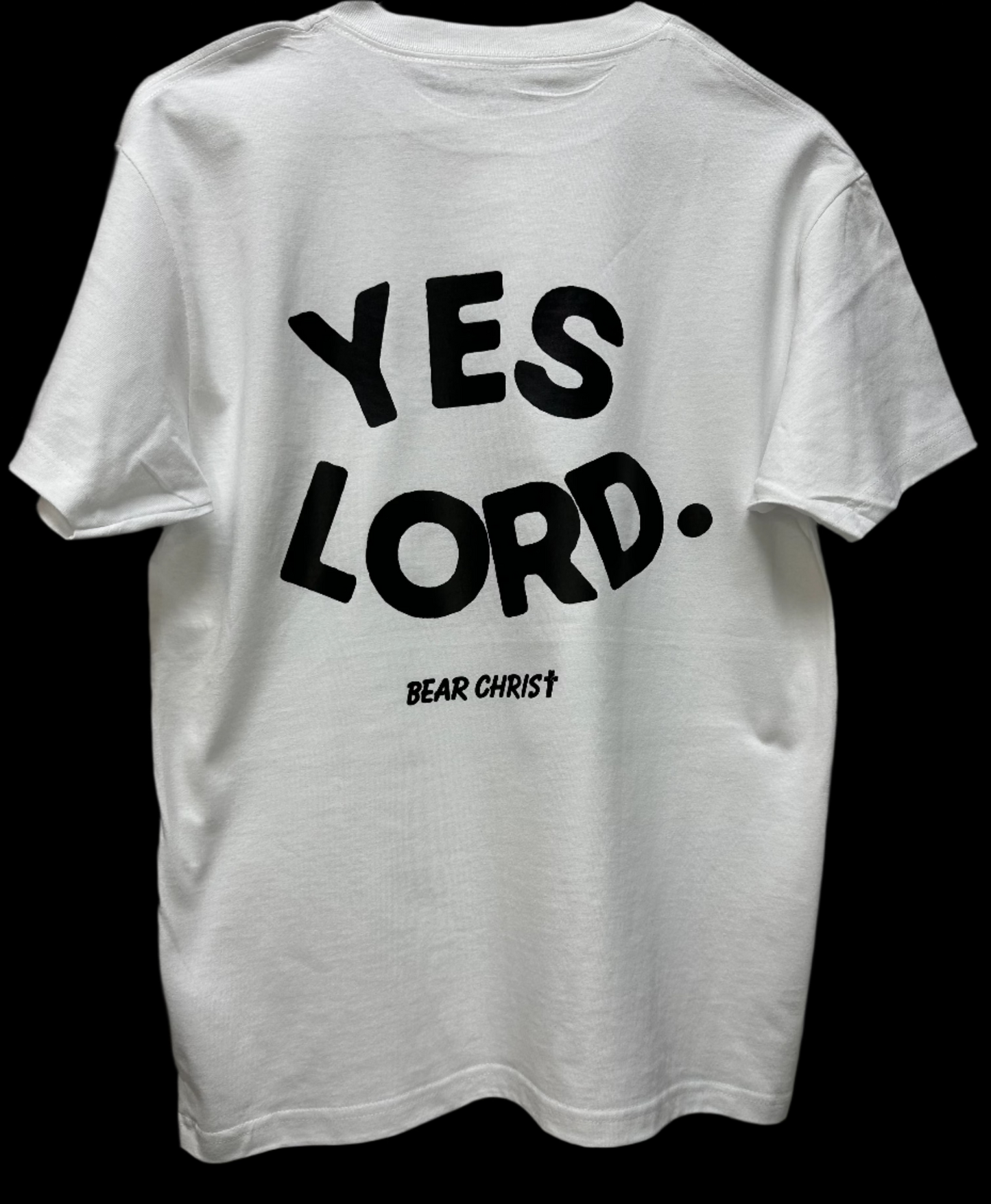 Yes Lord. - Heavyweight Cotton White Tee