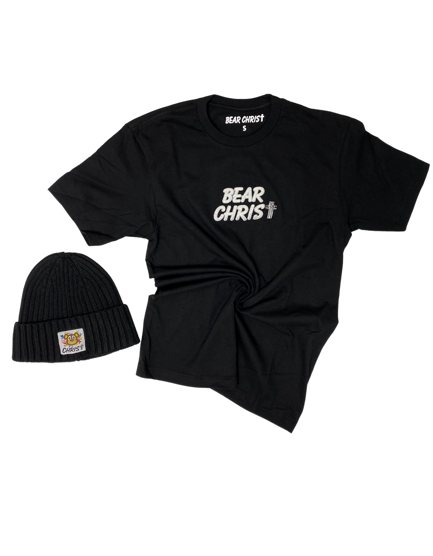 Bear Christ- Embroidered T-shirt